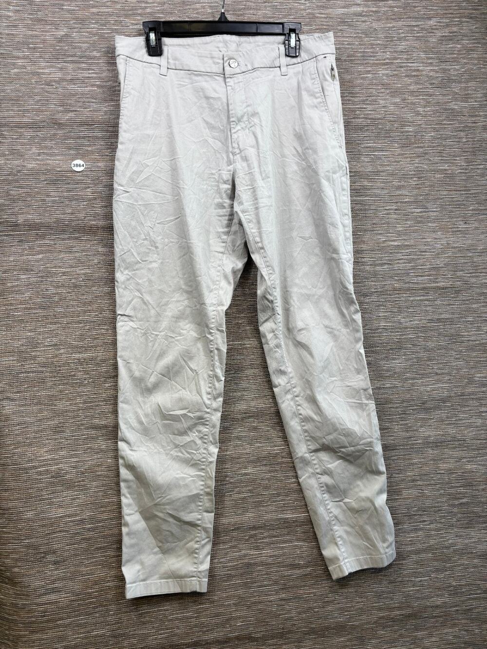 Bird Dogs Pants Mens Size 34x34 Stone Gray Boom For Your Boomstick Chino *READ